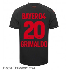 Bayer Leverkusen Alejandro Grimaldo #20 Replik Heimtrikot 2023-24 Kurzarm